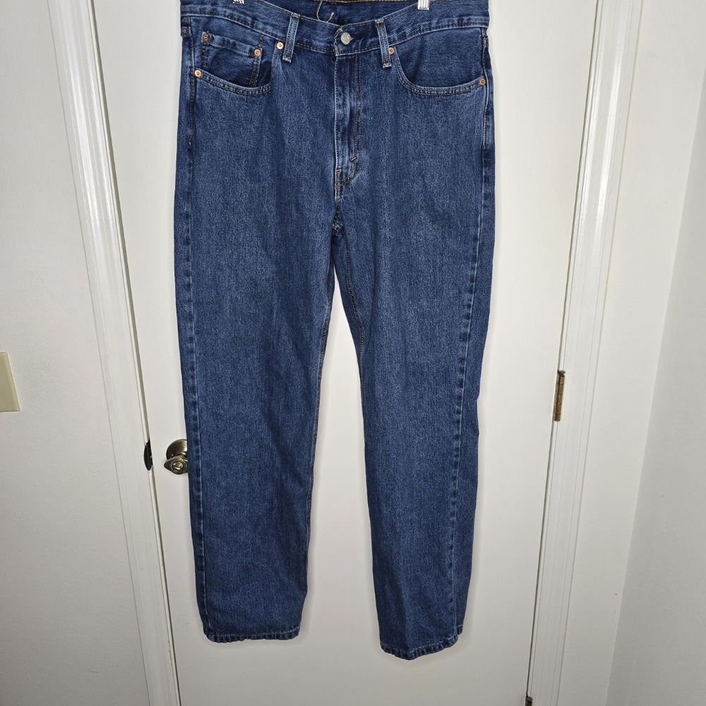 Levi's 550 Men's Straight Blue Jeans 36 X 34